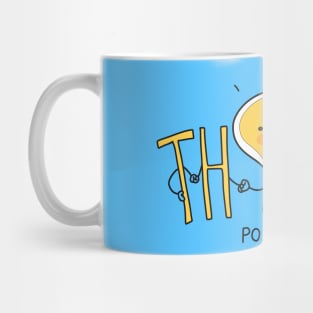 Think Positive - Positive Inspirational Quote Mug